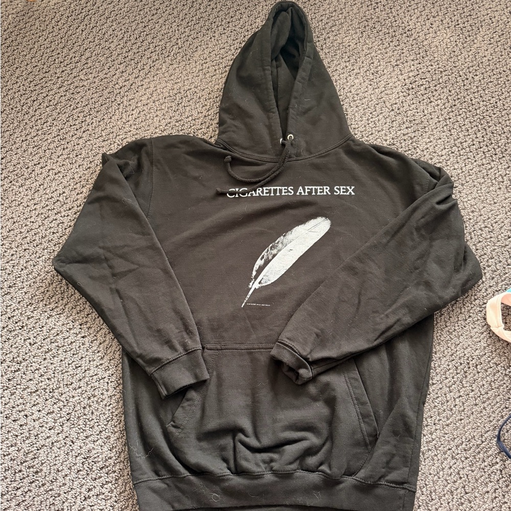 Cigarettes After Sex Merch Hoodie - Black/White